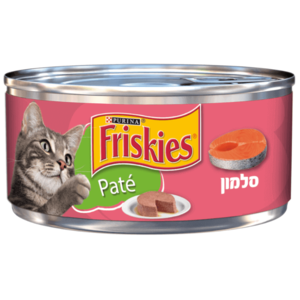 פריסקיז שימורים פטה סלמון 156 ג