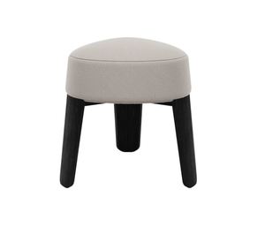 שרפרף 3 רגליים בד בוקלה מדבר רגלים שחורות KUON Stool