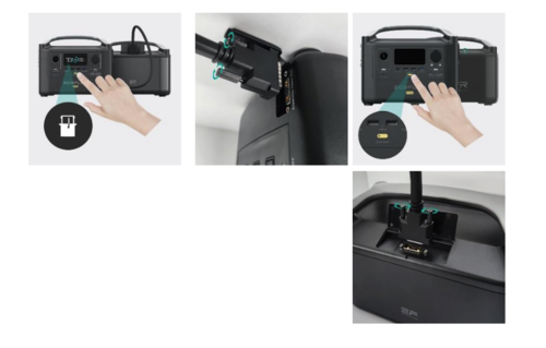 תא הרחבה לתחנת כח ECOFLOW RIVER 600 PRO, קיבולת 720Wh