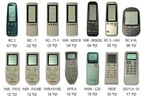 תמונת מוצר נוספת שלט תואם לכל מזגני אלקטרה SIGMA 