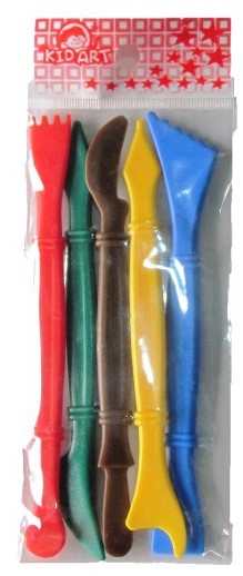 סט 5 כלי כיור מפלסטיק
