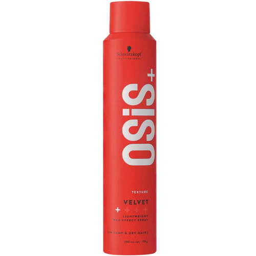 ספריי VELVET אחיזה קלה לשיער עם אפקט ווקס OSIS+ שוורצקופף 200 מ