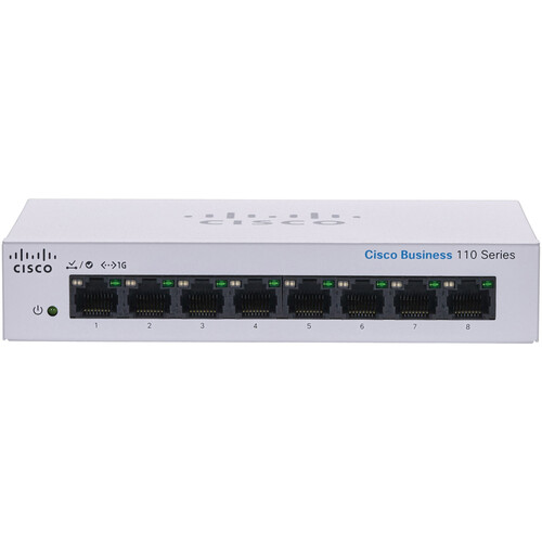 רכזת רשת / ממתג Cisco CBS110-8T-D-EU סיסקו