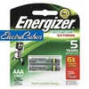 זוג סוללות נטענות Energizer AAA 800mAh