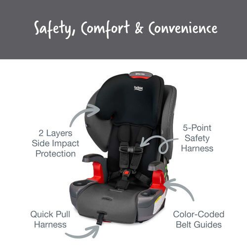 בוסטר Grow with you Safe Wash מבית ברייטקס Britax