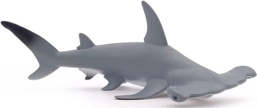 דמות מיניאטורה מגומי דחוס למשחקי דמיון -  כריש פטיש