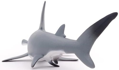 דמות מיניאטורה מגומי דחוס למשחקי דמיון -  כריש פטיש