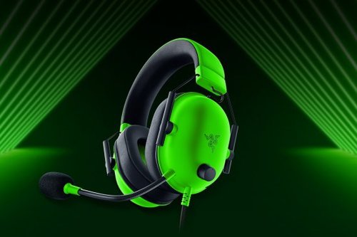 אוזניות גיימינג Razer BlackShark V2 X - צבע ירוק