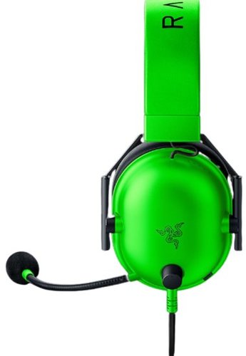 אוזניות גיימינג Razer BlackShark V2 X - צבע ירוק