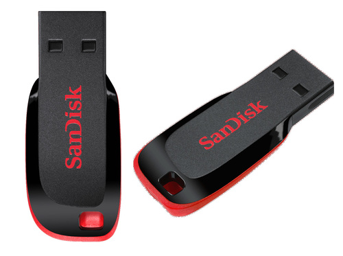 דיסק און קי SanDisk Cruzer Blade 64GB SDCZ50-064G סנדיסק