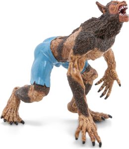 דמות מיניאטורה מגומי דחוס למשחקי דמיון - איש זאב