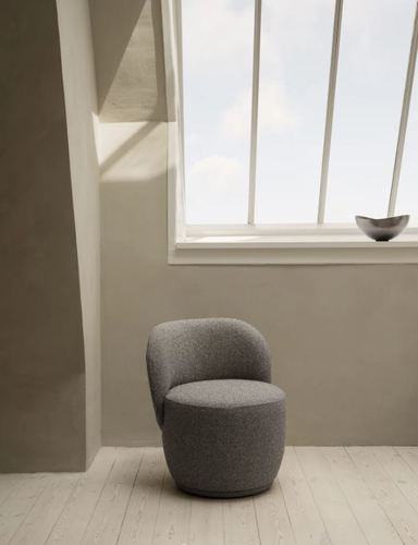  כורסא מסתובבת בוקלה טאופ KUON Swivel armchair
