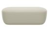 הדום אובלי בוקלה בז' 120 ס"מ KUON Bench beige 