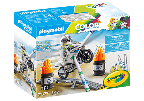 פליימוביל 71377 - אופנוע פעלולים בצביעה עצמית