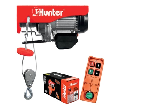 כננת הרמה חשמלית 125/250 ק״ג כולל שלט אלחוטי Hunter