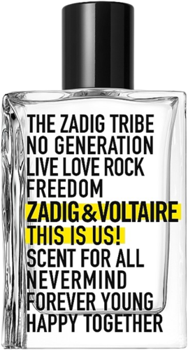 Zadig & Voltaire This Is Us 100ML EDT זדיג & וולטר דיס איס אס יוניסקס