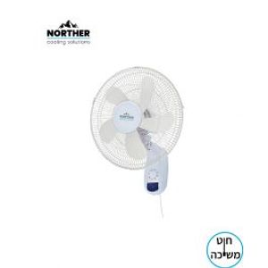 מאוורר 55W קיר חוט משיכה לבן MATRIX NORTHER