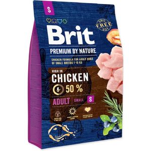 בריט אוכל לכלבים בוגר גזע קטן 3 ק"ג BRIT ADULT SMALL 
