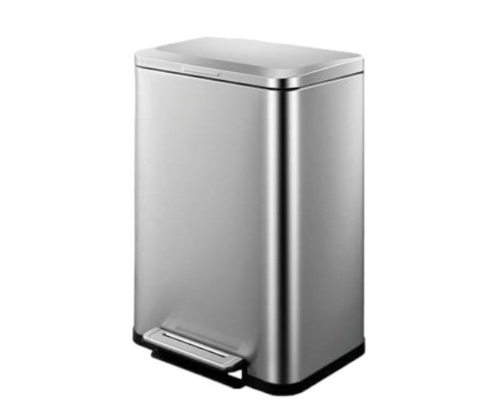 פח אשפה מכני La Kitchenette נירוסטה 50 ליטר 902724
