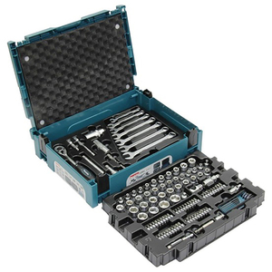 סט בוקסות 120 חלקים בארגז קשיח - MAKITA E-08713
