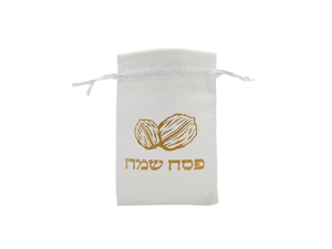 שקית יוטא לבנה