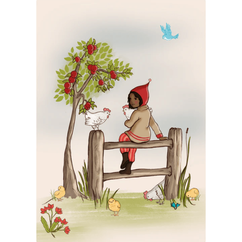 גלויה : Apple Tree