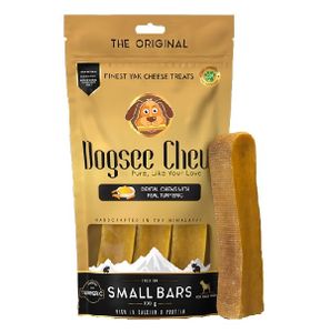 מארז עצמות חלב יאק לכלב קטן Dogsee Chew Small Bars with Turmeric for Small Breed Dog