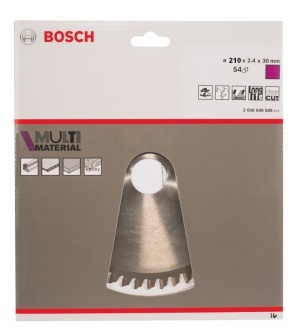  להב מסור עגול Multi Material בוש 54 שיניים