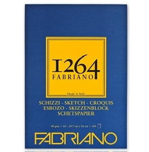 בלוק נייר 90גר A4 Fabriano