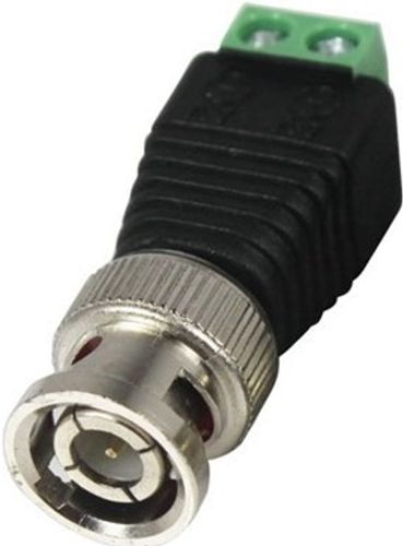 פלג מחבר BNC בחיבור הברגה למצלמות אבטחה דגם : 40 – RS RB - 3
