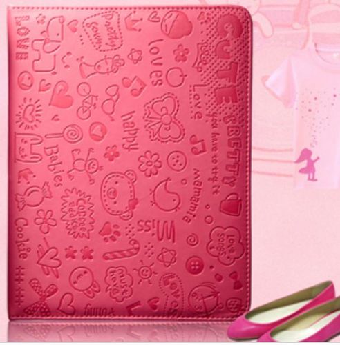 תיק נרתיק כיסוי מהודר מעוצב לאייפד 2 / 3 / 4