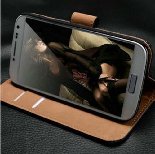 נרתיק עור ארנק לסמסונג גלקסי 4 / GALAXY 4S I9500