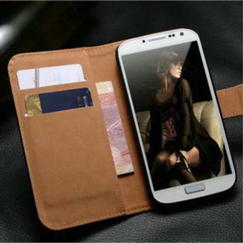 נרתיק עור ארנק לסמסונג גלקסי 4 / GALAXY 4S I9500