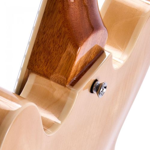 זוית נוספת Vintage VSA500 ReIssued Semi Acoustic Guitar ~ Natural Maple