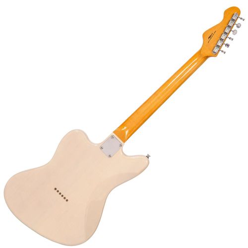 זוית נוספת Vintage V65 ReIssued Hard Tail Electric Guitar ~ Blonde