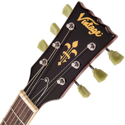 זוית נוספת Vintage V100NB ReIssued Electric Guitar