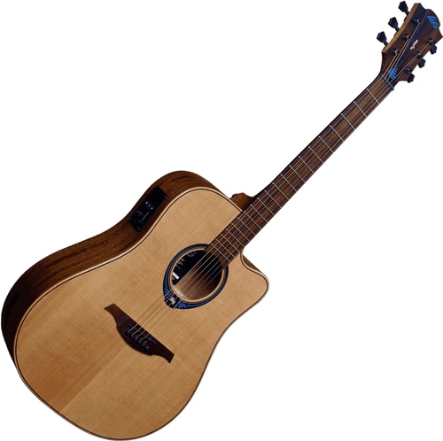זוית נוספת Lag HYVIBE 10 THV10DCE-LB Smart Guitar