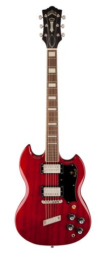 זוית נוספת Guild S-100 Polara Cherry Red