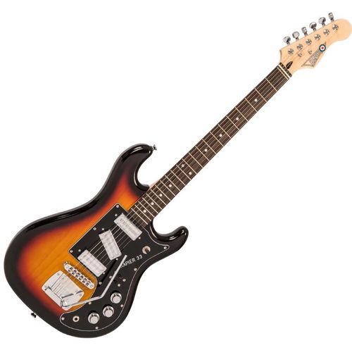 זוית נוספת Rapier 33 Electric Guitar ~ 3 Tone Sunburst