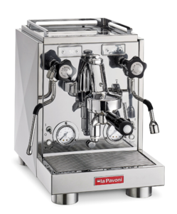 מכונת קפה מקצועית לה פאבוני La Pavoni new botticelli evolution coffee machine Steel נירוסטה