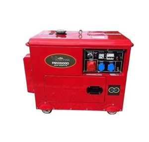 גנרטור דיזל מושתק 6KVA תלת פאזי מושתק 