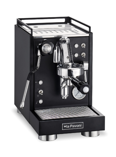 La Pavoni mini Cellini coffee machine black