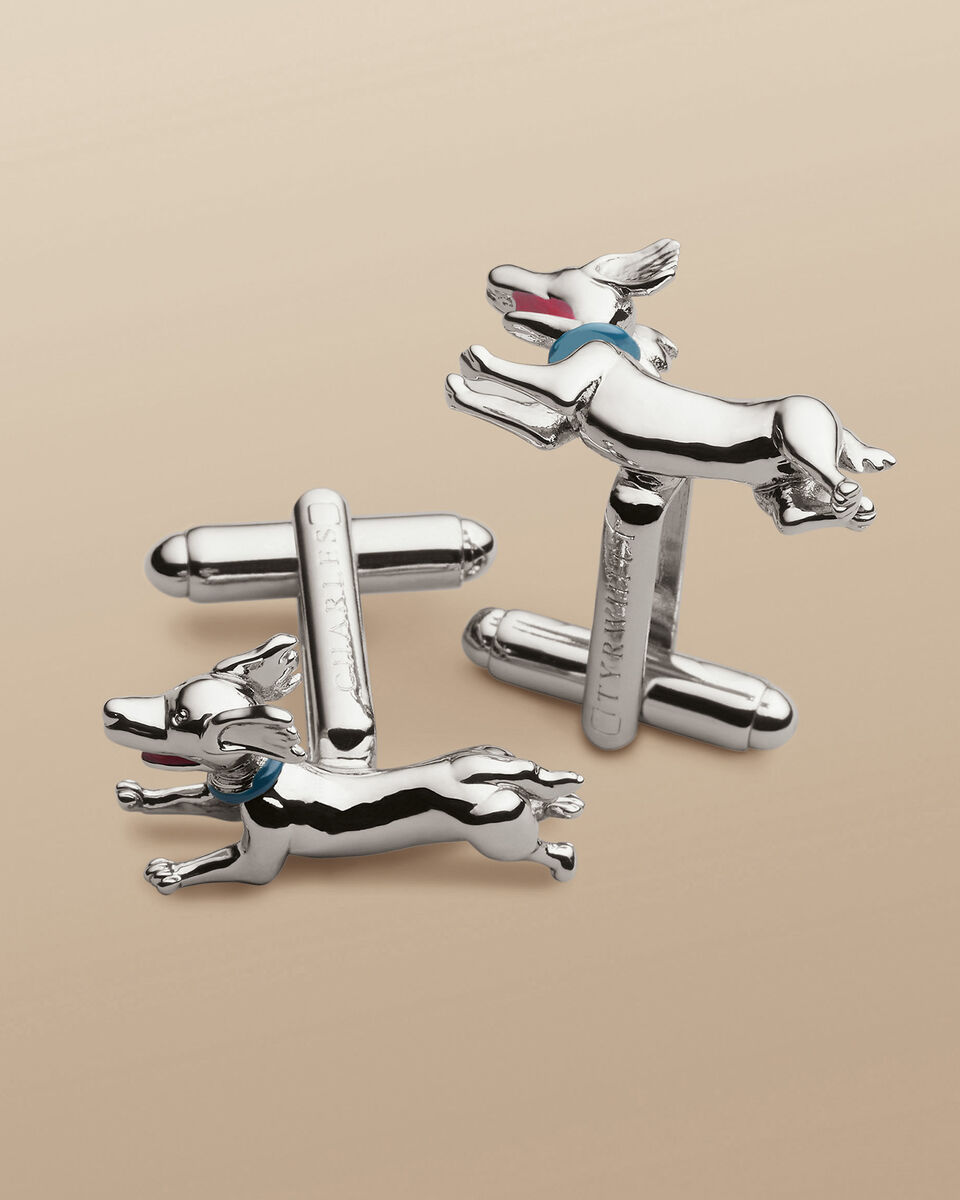חפתים Silver running dog 