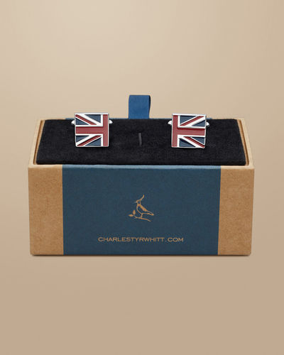 חפתים Navy and red Union Jack