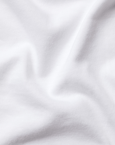 חבילה של 2 גופיות כותנה - White 2-pack crew neck cotton t-shirt