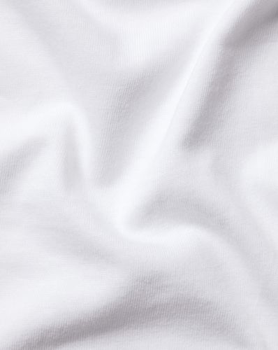 חבילה של 2 גופיות כותנה - White 2-pack crew neck cotton t-shirt