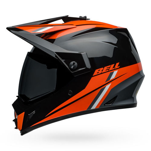 קסדת אדוונצ'ר BELL MX-9 ADVENTURE MIPS כתום\שחור תקן 22.06