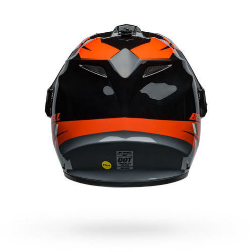 קסדת אדוונצ'ר BELL MX-9 ADVENTURE MIPS כתום\שחור תקן 22.06