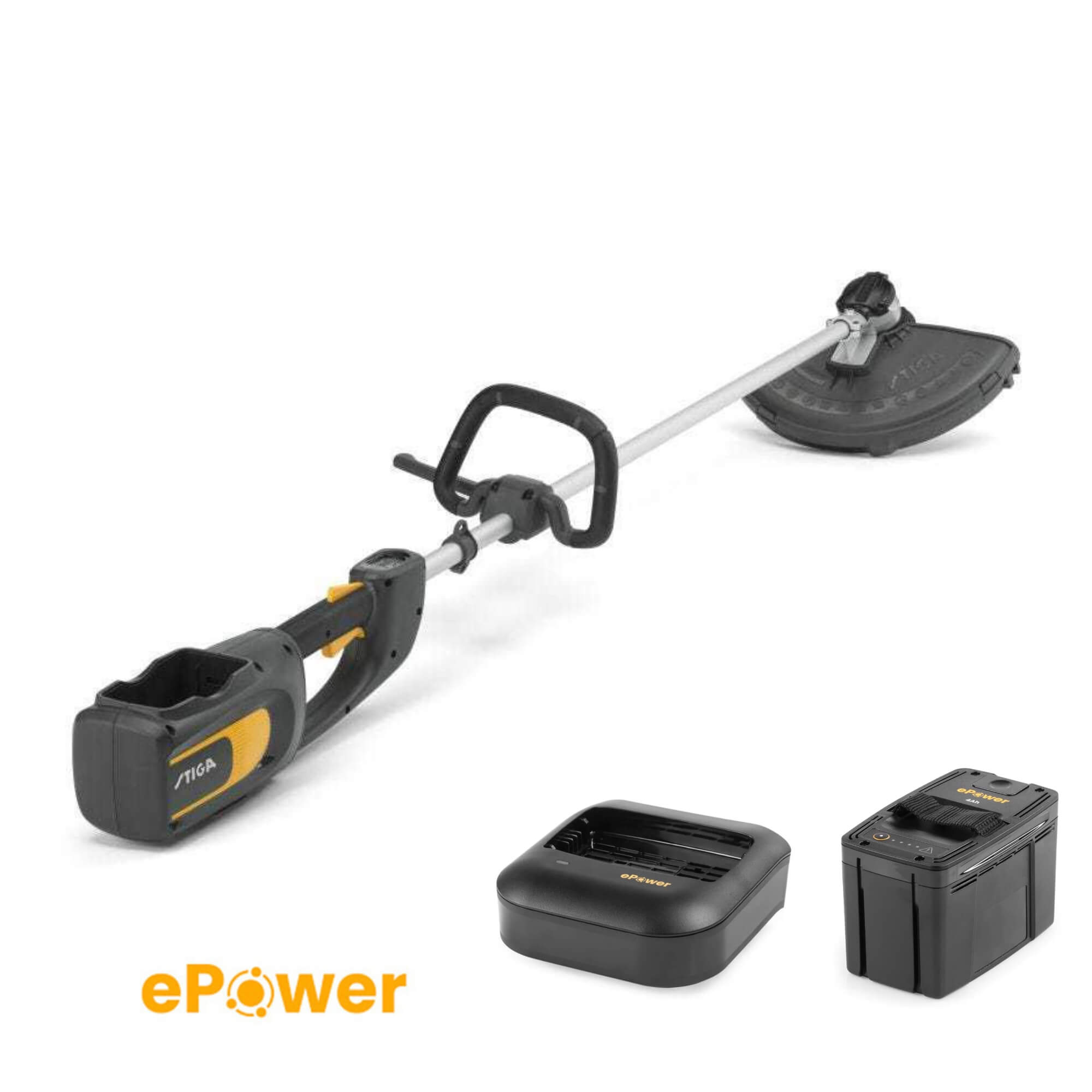 חרמש נטען BC 700e + סוללה 2 אמפר ומטען  + דיסק מתכת סטיגה