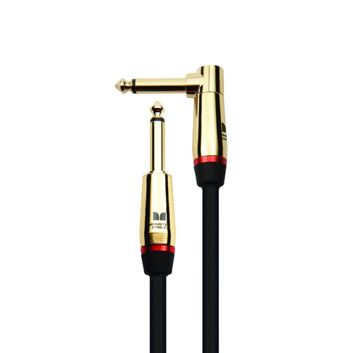 כבל 6.4 מ' פלג זוית Monster® Prolink Rock Right Angle to Straightt 21ft PL-PL